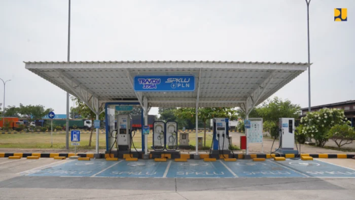 Kementerian PU Perkuat Layanan Mudik Ramah Lingkungan, 189 SPKLU Tersedia di Rest Area Jalan Tol